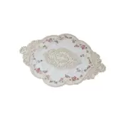 INS French Hollow Lace Desktop Ретро стрельба из фоновой ткани для еды подушка для девочки сердца для прикроватного шкафа подушка