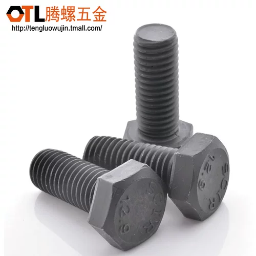 M6-M8-M10-12.9 Слистая стальная высокая прочная внешняя шестиугольная шестиугольная болт шестиугольный шестиугольный винт высокий винт