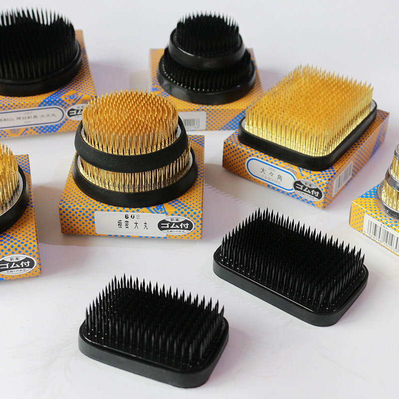 日本原装进口剑山小原流花道中式日式插花器底座池坊花艺尖针易插,淘宝优惠券,粉丝福利购,淘宝优惠卷