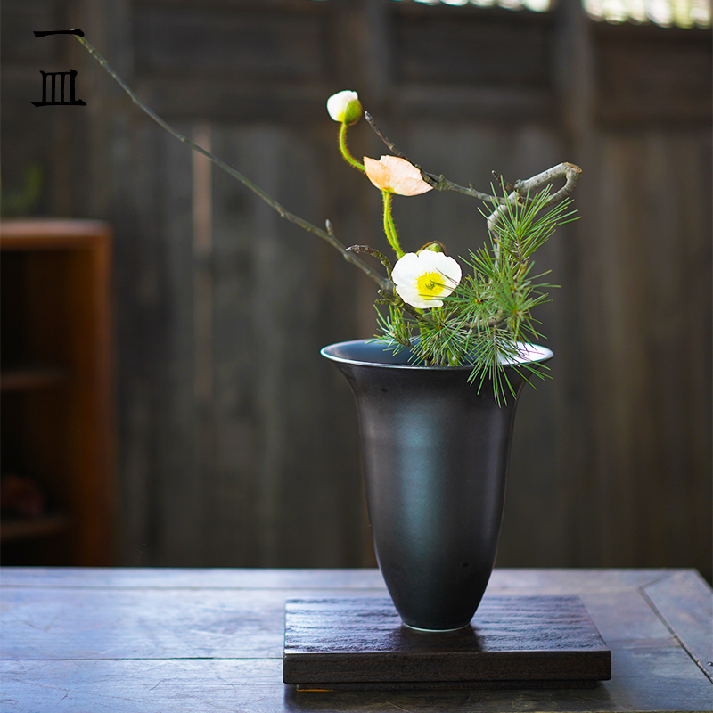 池坊花器銅器花瓶立花生け花生花草月自由花-