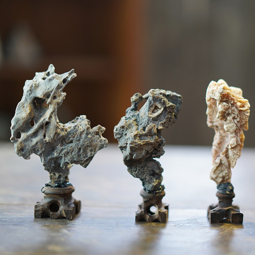 原石天然石雕风铃石摆件奇石沙漠漆戈壁玛瑙灵璧石观赏石玄关禅意 - 图0