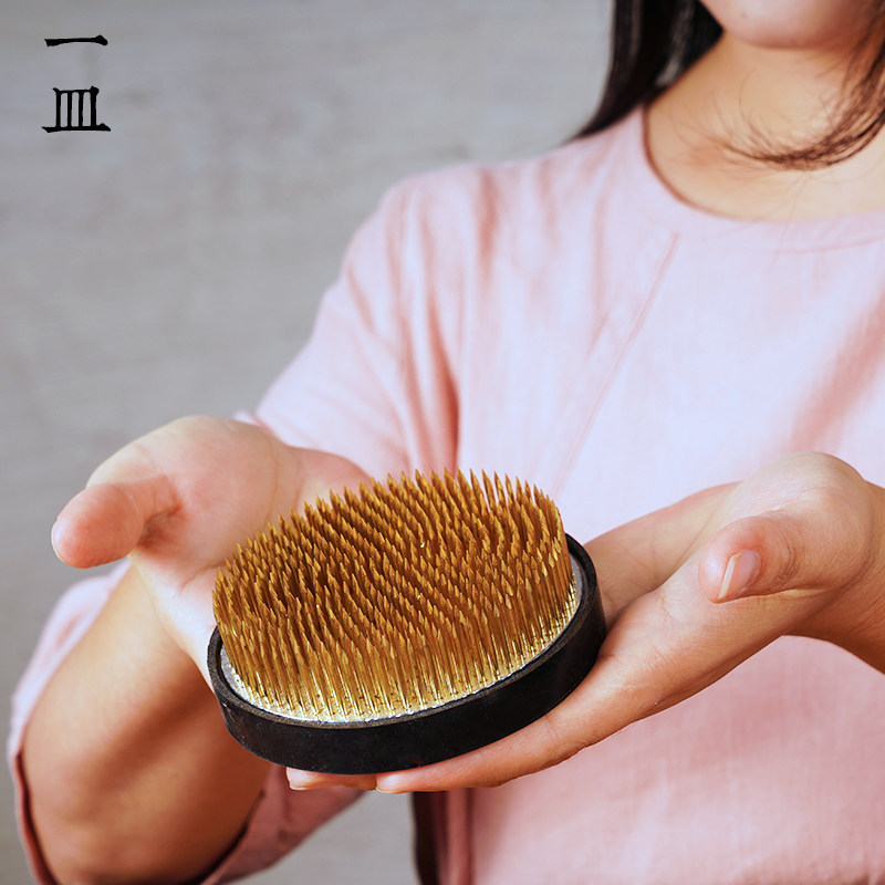 加密加厚加重台湾丸式剑山插花器花道插花底座花艺池坊中华花艺固,淘宝优惠券,粉丝福利购,淘宝优惠卷