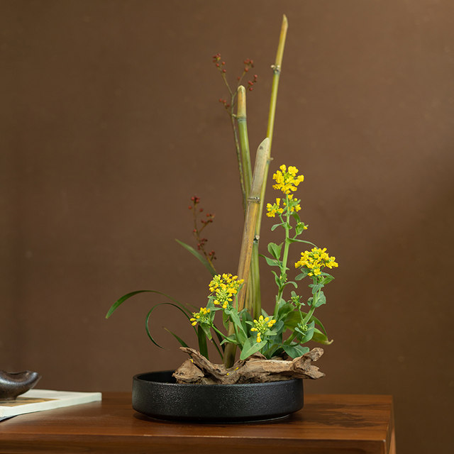 Jianshan flower arranging utensils Chinese style simple ceramics