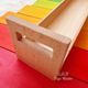 Storage tray Montessori teaching aids rainbow building blocks