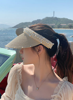 女遮阳防晒韩版网红鸭舌帽潮草帽