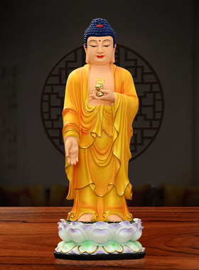 新款站像西方三圣神像居家保平安