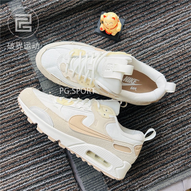 耐克Nike Air Max 90 Futura复古小麦色运动跑步鞋 DV7190 DM9922