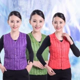 Демисезонный утепленный бюстгальтер-топ, модный жилет, пуховик для матери, для среднего возраста