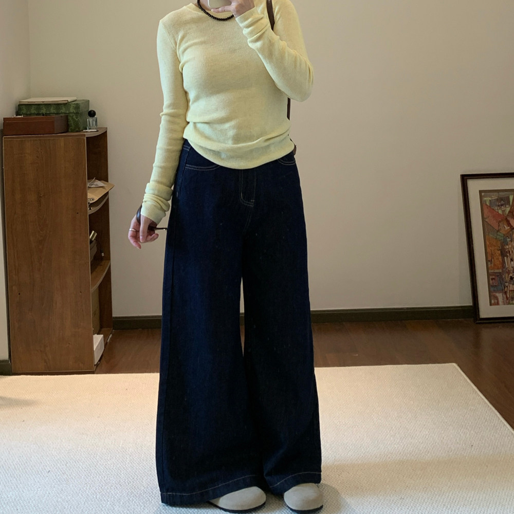 Omang桃喜 薄款修身套头针织衫女春夏韩国东大门软糯长袖内搭上衣,淘宝优惠券,粉丝福利购,淘宝优惠卷