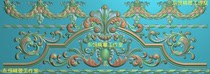 Fine Sculpture embossed with embossed wall Pendant Wall wooden door Roman column head Applique Flowers Ancient Building Materials Aluminum Sculpture bronze European style L3JU2