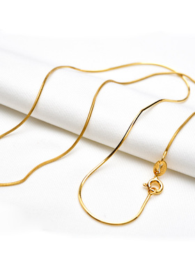 S925纯银锁骨配链项链女简约百搭