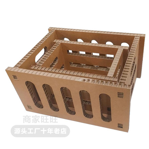 【环保材料】蜂窝纸板展示架纸箱垫板减震缓冲蜂窝展板尺寸可定制 - 图3