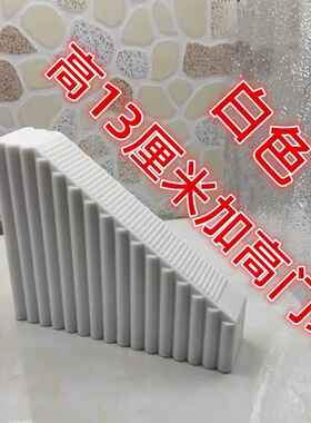 13厘米加高门堵橡胶门塞门挡