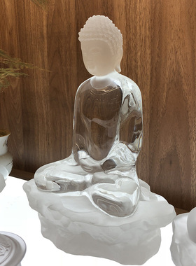 内项——古法琉璃佛宝「实相无相」释迦佛.质数堂