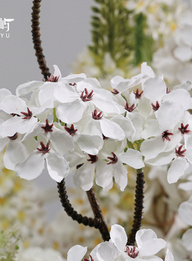 鲲屿轻奢仿真花艺桌面摆件