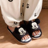 Thin genuine Disney Mickey cotton and linen slippers