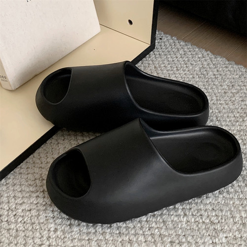 细细条 樱桃拖鞋女夏季情侣百搭时尚外穿踩屎感厚底防滑凉拖鞋ins - 图2