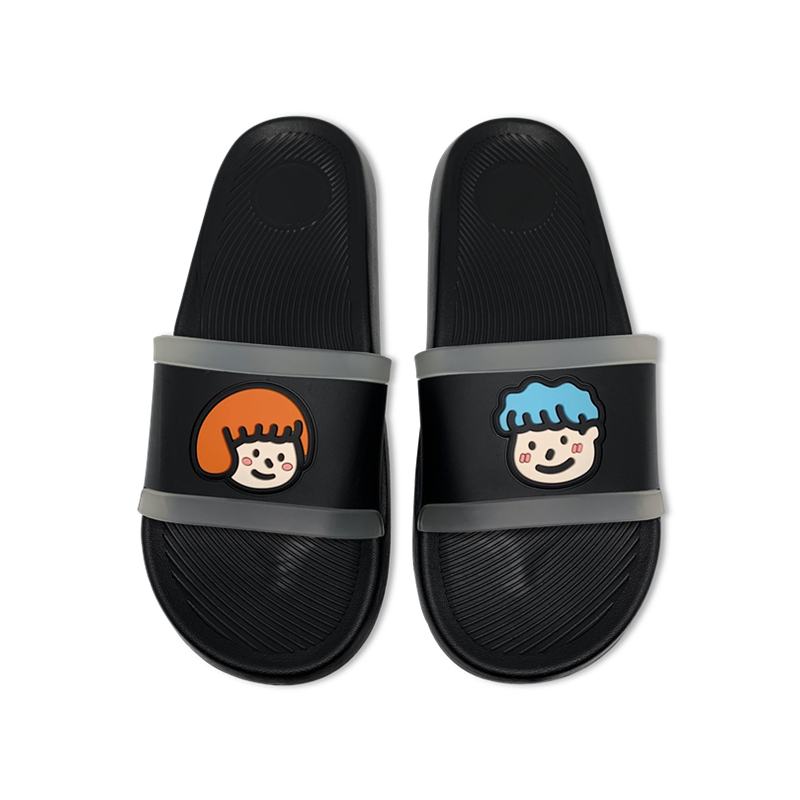 细细条 拖鞋女夏学生ins可爱卡通居家用情侣防滑防臭洗澡凉拖鞋男 - 图3