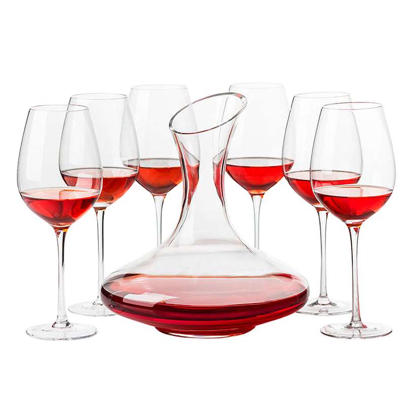 红酒杯套装家用玻璃创意奢华高档水晶杯葡萄欧式高脚杯子12只酒具