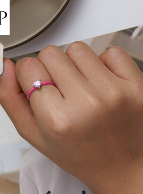 锦河畔热销粉爱戒指16