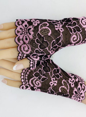 防晒弹力蕾丝骑车舞蹈新娘手套