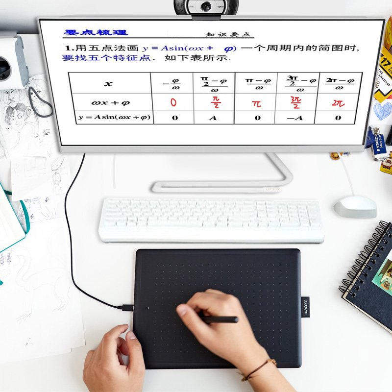 wacom手绘板 ctl472定制版Bamboo数位板绘画板学习板电脑绘图板 - 图2