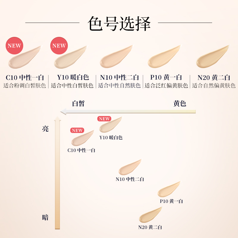 娥佩兰透气精华粉底霜30g粉底液12小时持妆粉底国产 - 图0