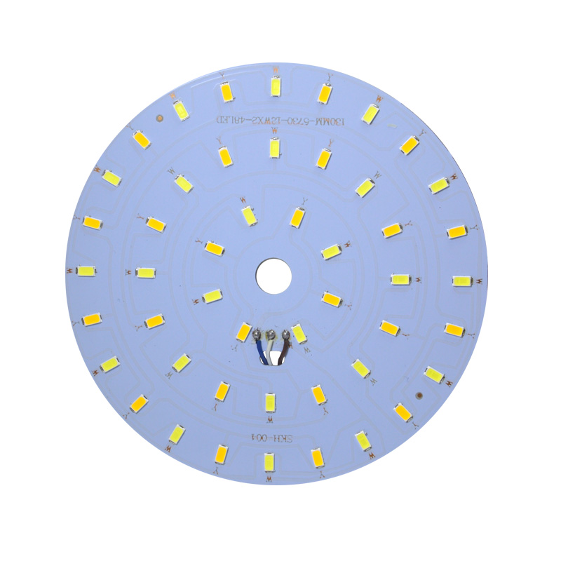 led过道灯芯圆方形客厅走廊光源灯盘12W三色155mm改造灯具配件全