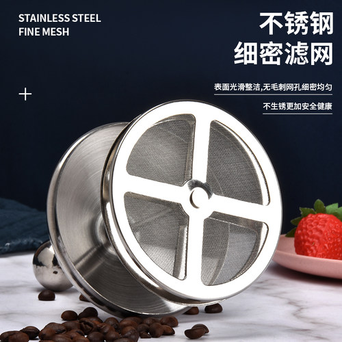 精品:双层不锈钢打泡器 奶泡壶打奶机 手动奶泡器牛奶发泡杯400cc - 图2
