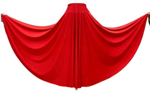 Танцующая этническая длинная юбка для танцевального шоу, этнический стиль