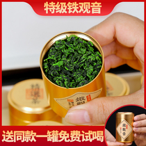 Tieguanyin 2023 New tea Qianqiu Anxi green tea special class Fujian tea rich and fragrant type sending gift gift box to drink oneself