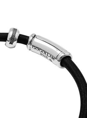 GOGOLLAM｜银饰 DoubleCross Easyropes 手环 手绳