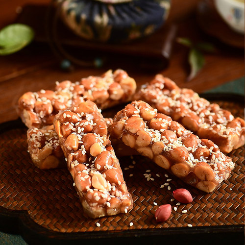 广东潮汕特产芝麻鸭脖子酥糖软糖饼食小吃零食年货送礼手信糕点 - 图1