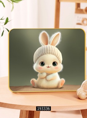 柿柿如意客厅桌面摆台画现代简约创意床头相框摆画家居装饰品挂画