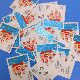 80 cents face value sailing ship self-adhesive folding stamp