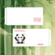 Panda art envelope 10 packages