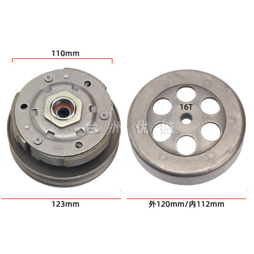 ㊣配套品质 巧格福喜100cc 适用雅马哈100皮带轮 149发动机从动轮 - 图0
