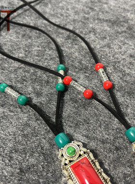 蒙古元素配饰少数民族男女通用蒙古族复古项链手工饰品百搭流行