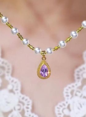 今年流行的珍珠项链高级