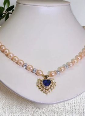 海洋之星金桔淡水珍珠项