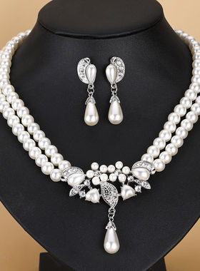 今年流行的珍珠项链法式