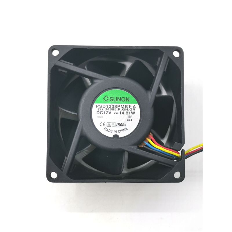 8CM防水风扇12V PSD1208PMB1-A  8038 14.81W 4线PWM温控 - 图3