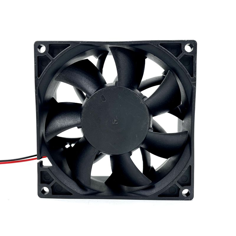 FFB0912SHE 9238 9038 9cm 12V 1.13A 服务器小风量散热风扇 - 图0