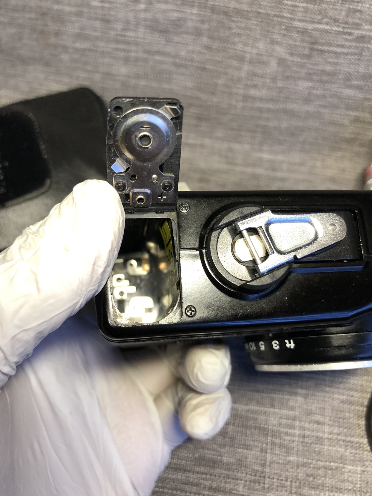 konica柯尼卡c35ef3黑色135胶片胶卷菲林定焦镜头机械旁轴相机 - 图2