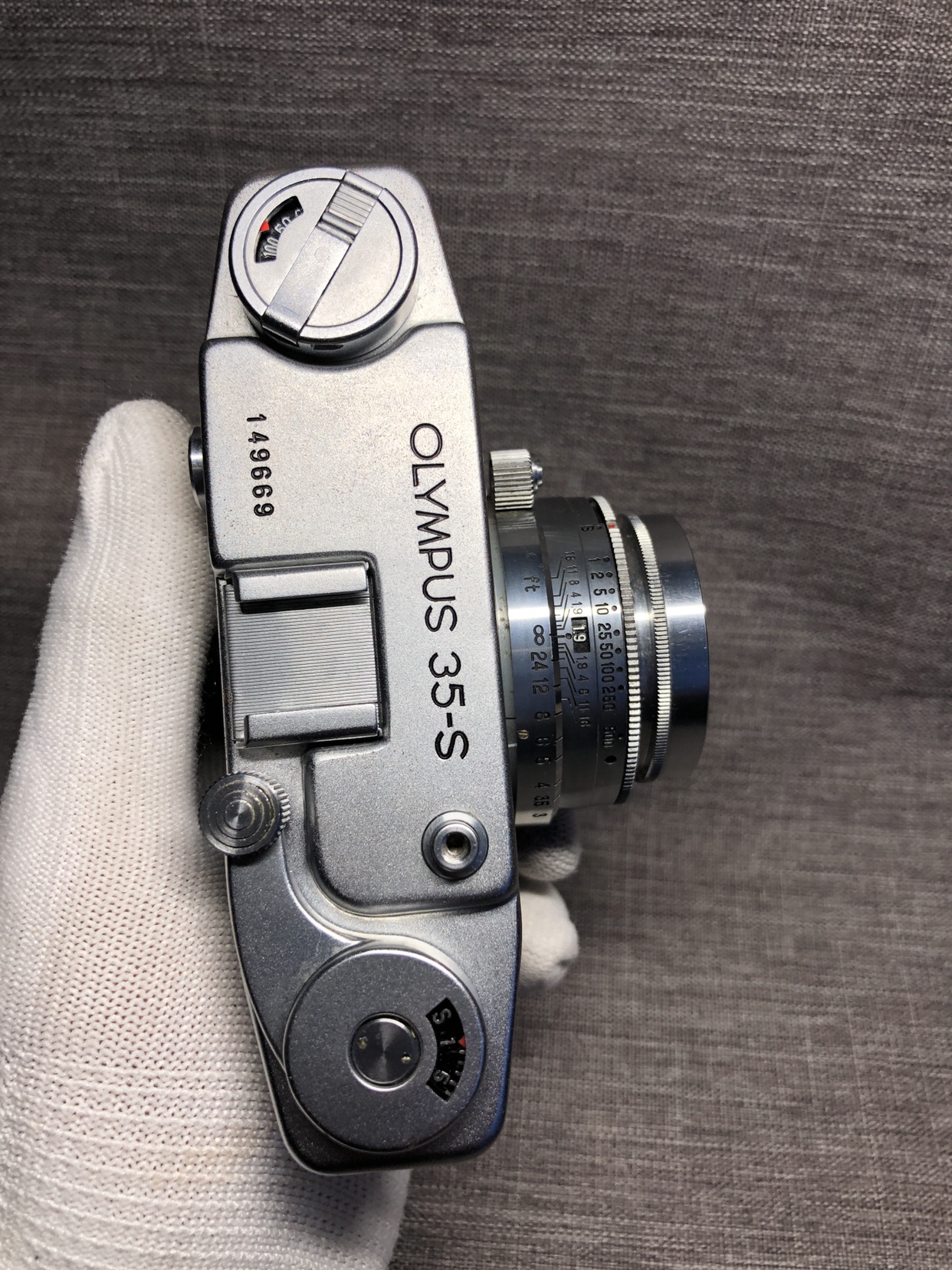 奥林巴斯olympus 35-S135胶卷胶片菲林金属机身中古复古机械定焦 - 图1