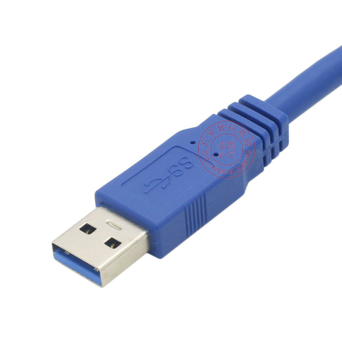 高速USB3.0延长线 USB3.0AM/AF可固定带螺丝孔英制螺丝1m 1.5m3m - 图1