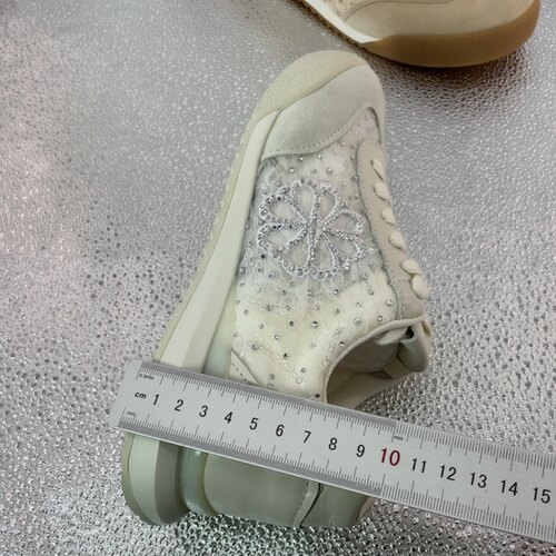 哈森品牌撤柜断码真皮时尚百搭休闲羊皮女单鞋F-47 - 图2