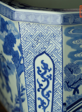 长窑重器手绘人物景德镇中式陶瓷