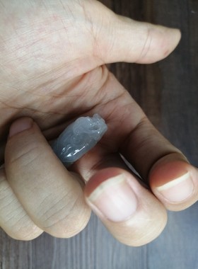 缅甸A货翡翠玉米多福多寿吊坠