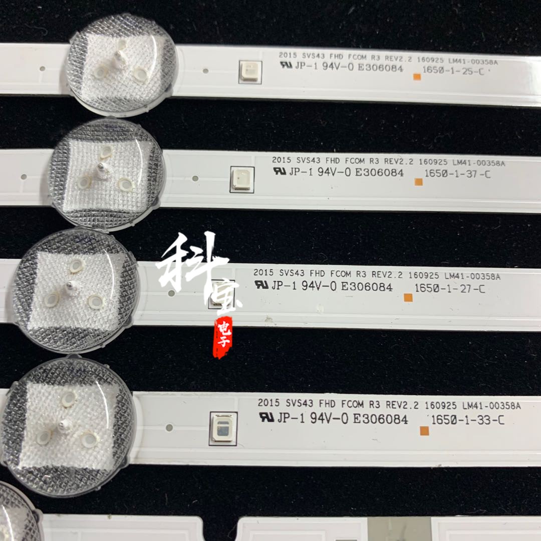 三星UN43J5000 UN43J5200 UN43J5300AF灯条LM41-00466A/00467A - 图1